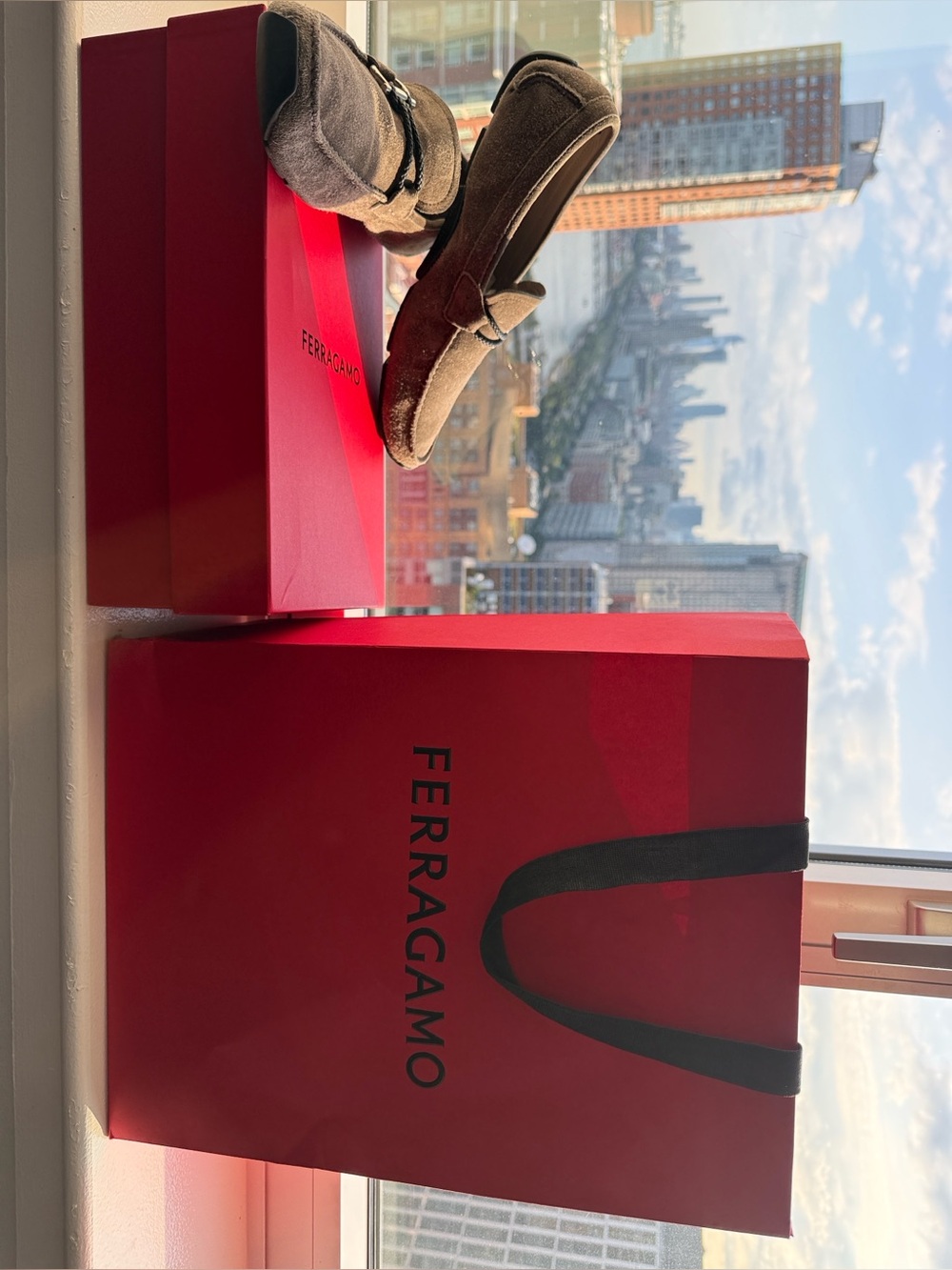 Salvatore Ferragamo Suede Gancini Driving Loafers – Men’s 10 D - Picture 4 of 16